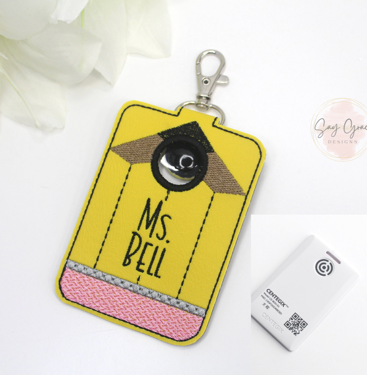 Alarm ID Badge Holder