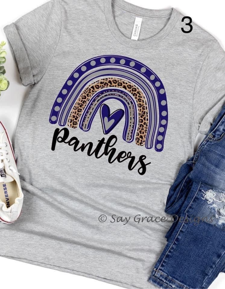Panthers Multicolored Rainbow