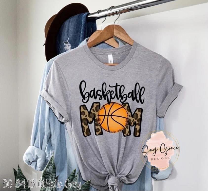 Basketball Mom - Leopard