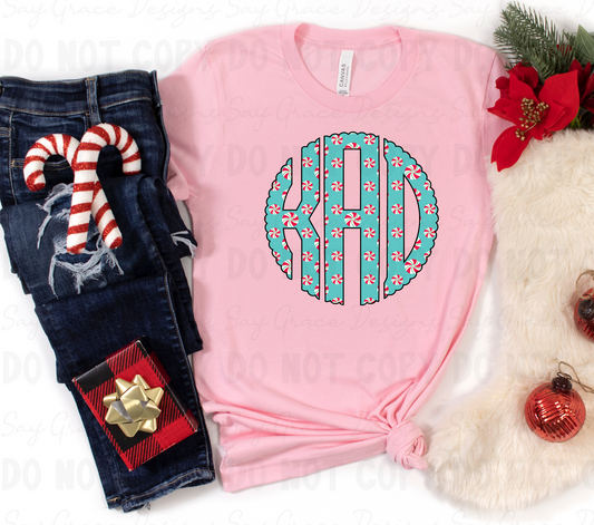 Peppermint Monogram