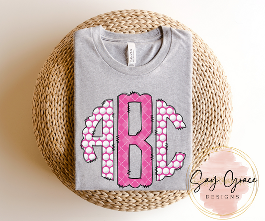 Golf Monogram