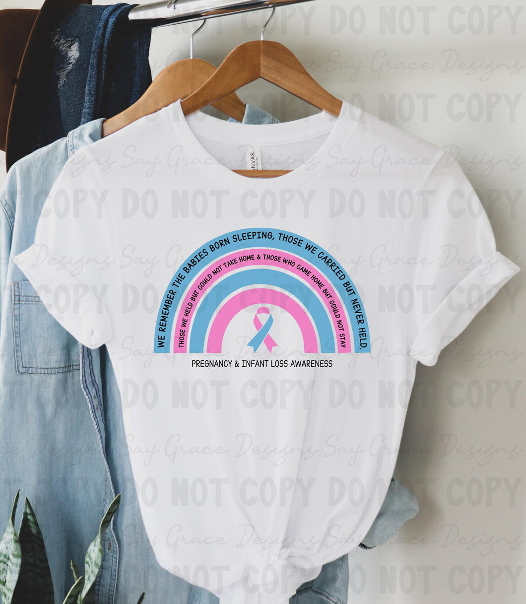 Pregnancy and Infant Loss Awareness Rainbow
