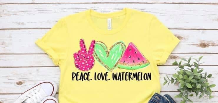 Peace Love Watermelon (Youth)