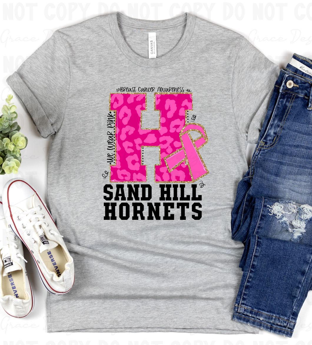 Sand Hill Hornets Breast Cancer Awareness