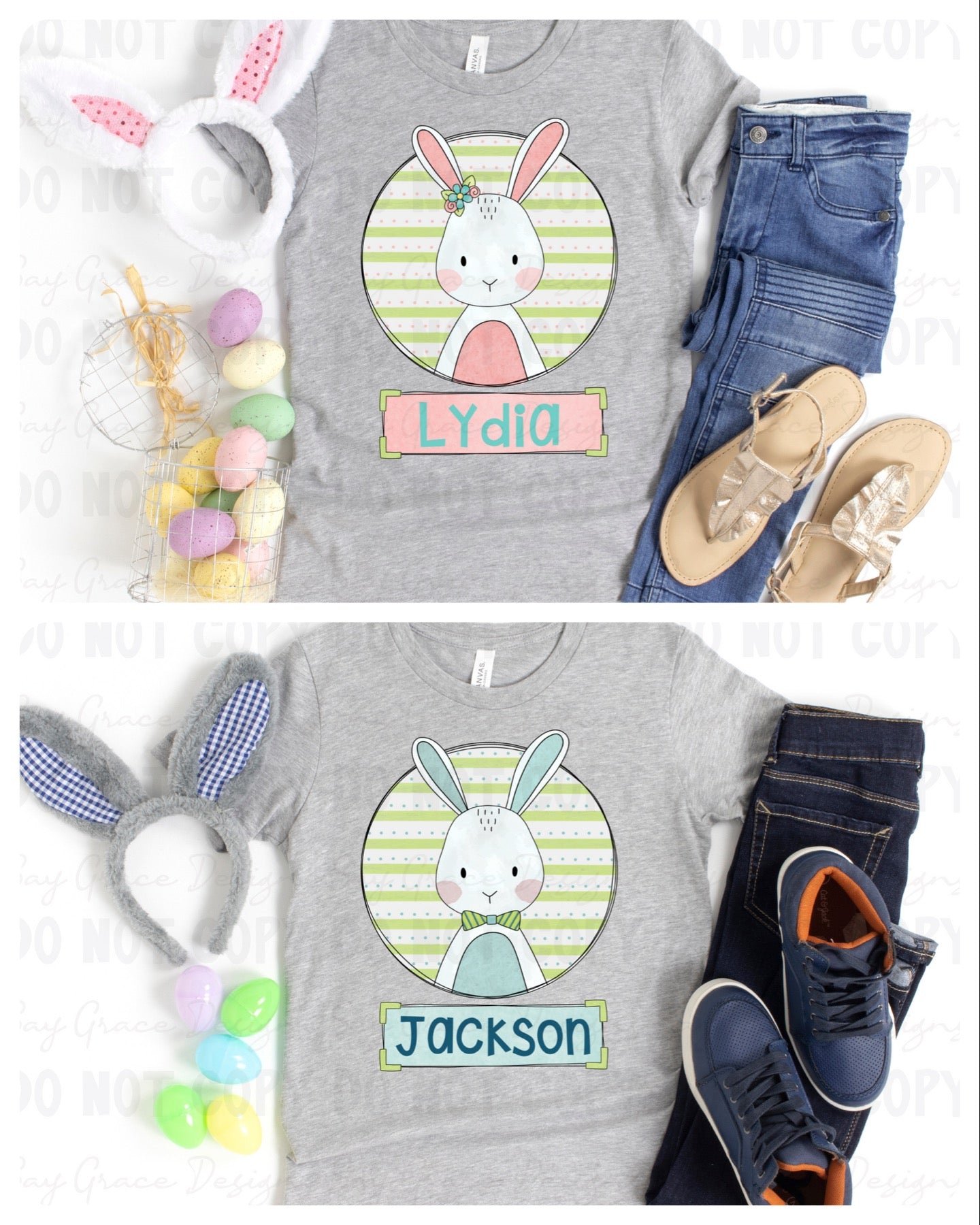 Bunny Circle (Personalized)