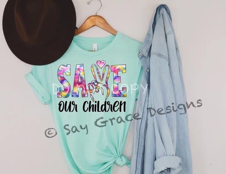 Save The Children Tie Dye