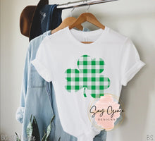 Load image into Gallery viewer, Buffalo Plaid Clover
