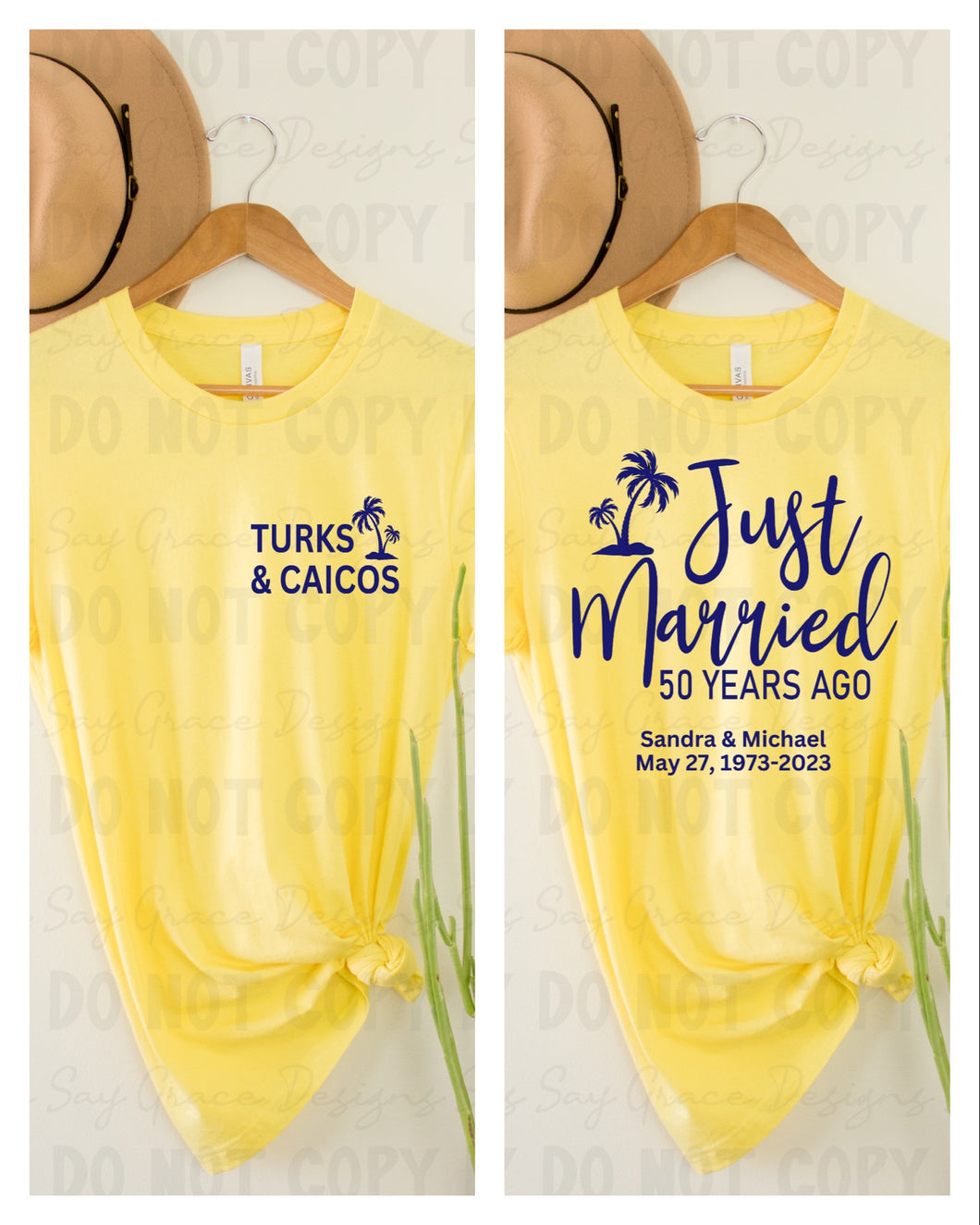 Just Married - Front and Back