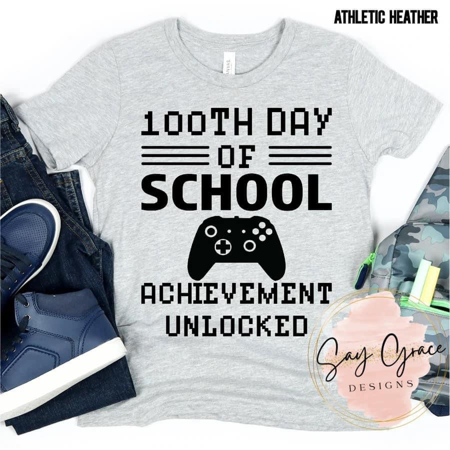 100th Day of School Achievement Unlocked (Youth)