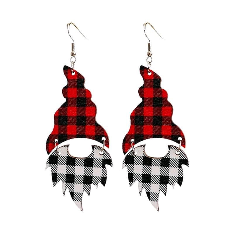 Holiday Wood Earrings