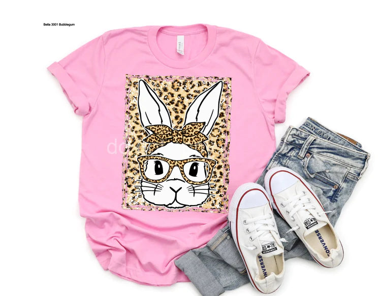 Bunny Leopard Glasses - Color