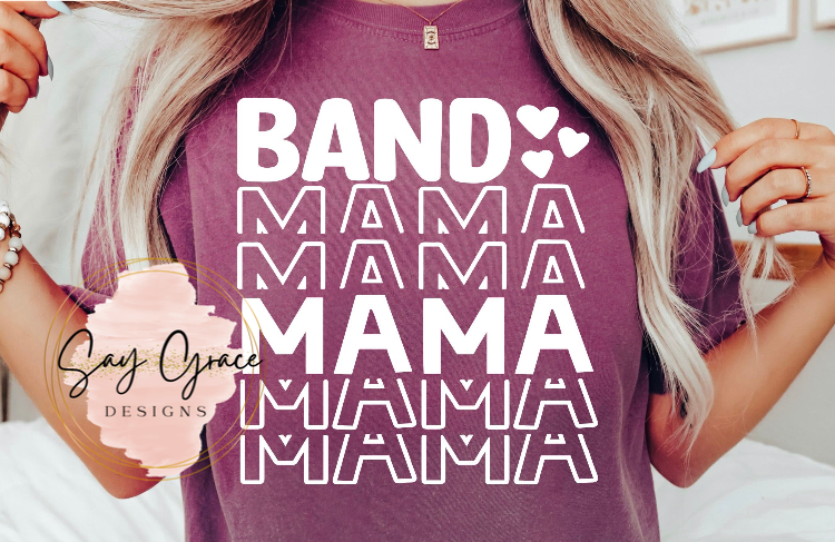 Band Mama Stacked