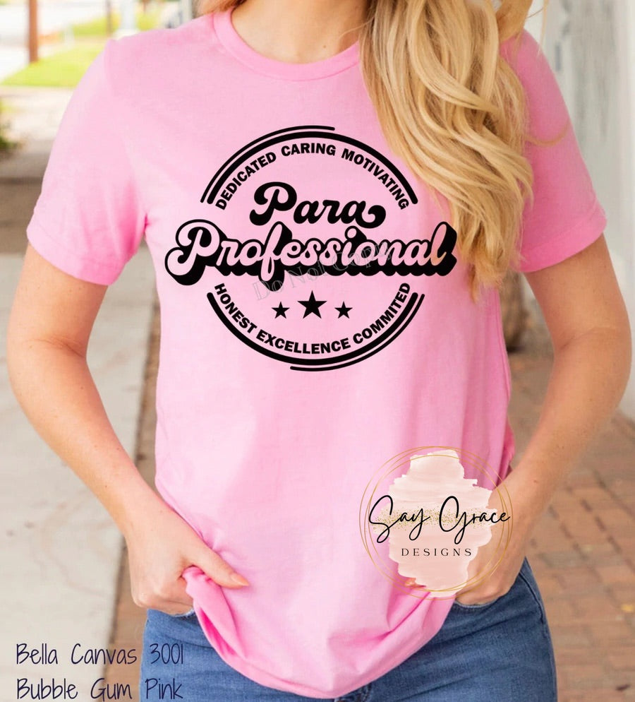 Paraprofessional - Black Ink