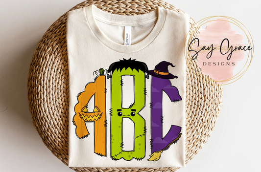 Halloween Monogram