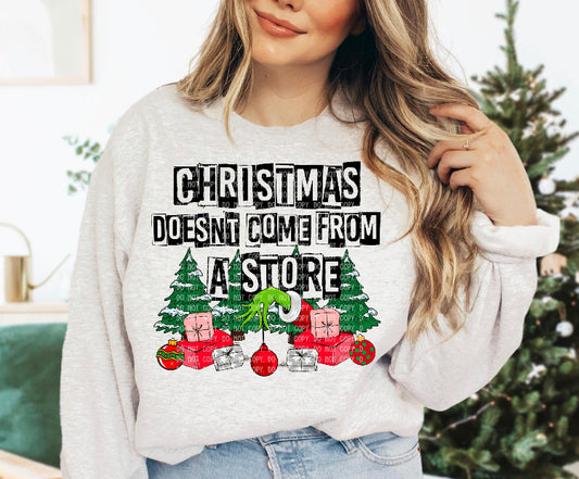 Christmas Doesn’t Come From a Store