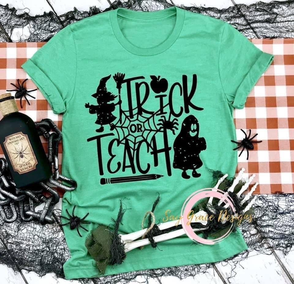 Trick or Teach (Black Ink)