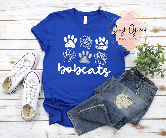 Bobcats Multi Paw